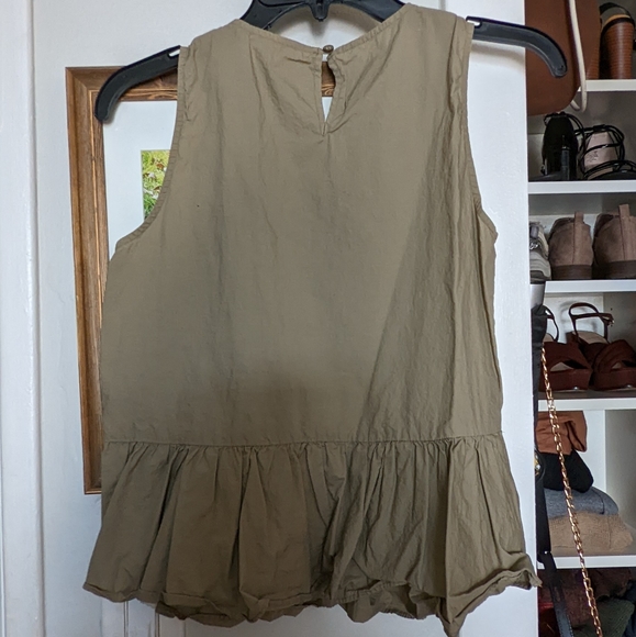 Madewell Small Peplum Blouse - Picture 2 of 4